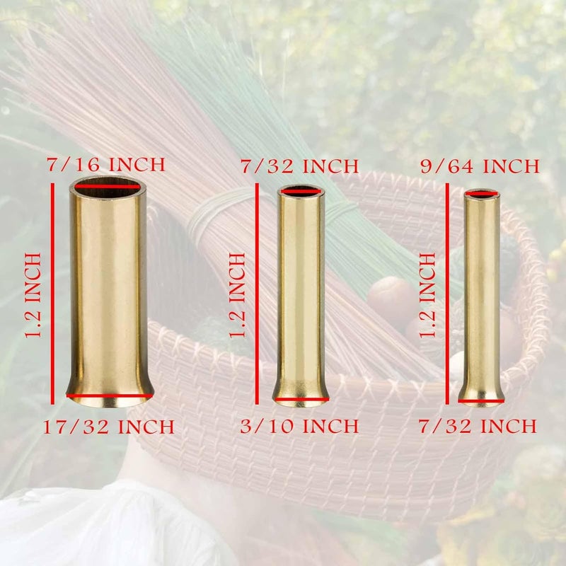 ARSTBETY Pine Needle Basket Making Set with Gauge Coiling Tool, Waxed Thread, Needle and Thimble Ring, Long Noce Pliers for Basket Making Rattan Weaving Basketry (with Khaki Waxed Thread) - Image 5